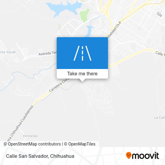 Calle San Salvador map