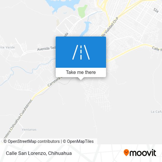 Mapa de Calle San Lorenzo