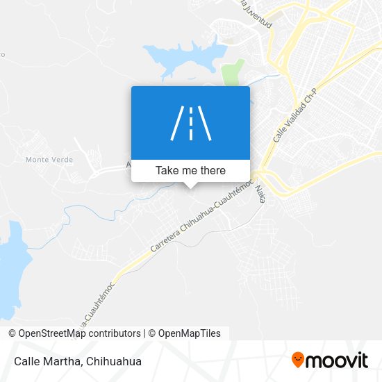 Mapa de Calle Martha