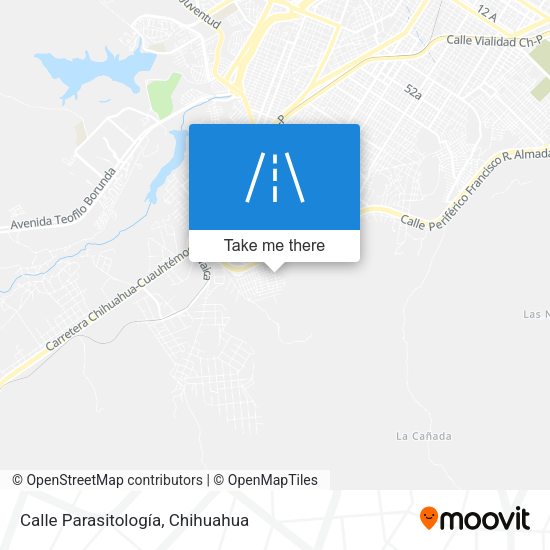 Calle Parasitología map