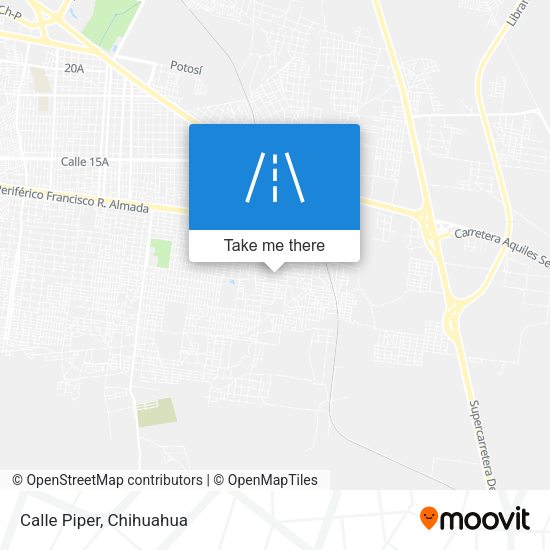 Mapa de Calle Piper