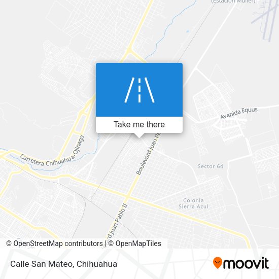 Mapa de Calle San Mateo