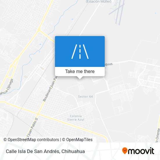Calle Isla De San Andrés map
