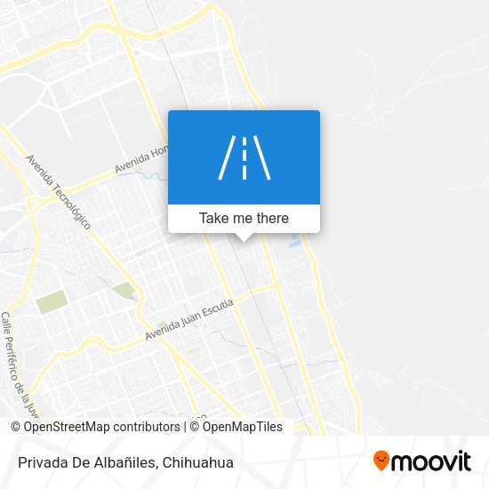 Privada De Albañiles map