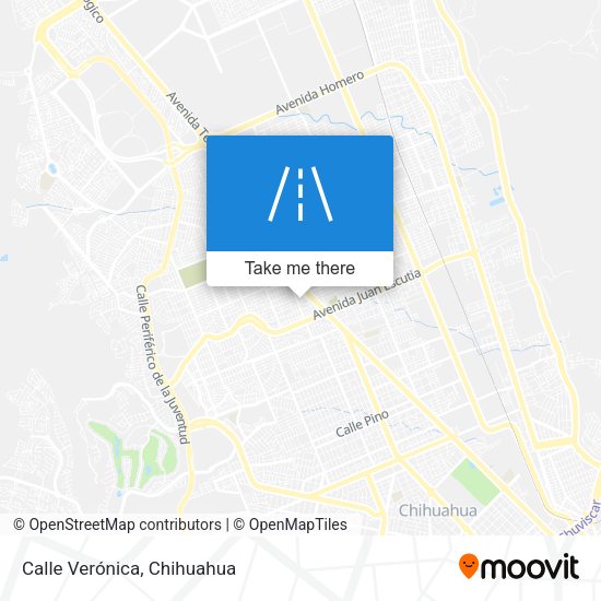 Calle Verónica map