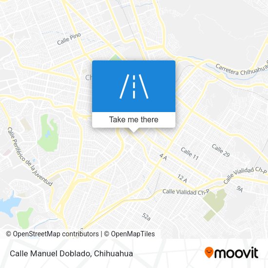 Mapa de Calle Manuel Doblado
