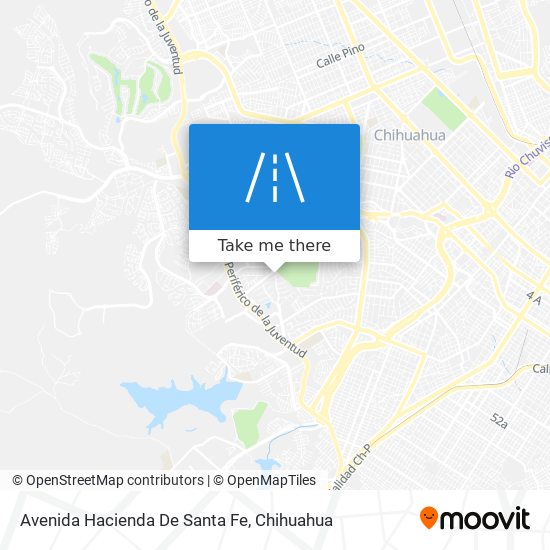 Avenida Hacienda De Santa Fe map