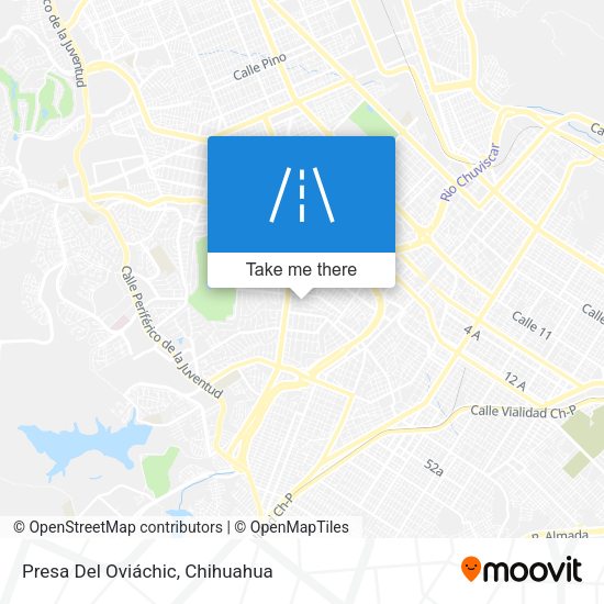 Presa Del Oviáchic map