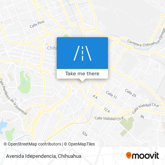 Avenida Idependencia map
