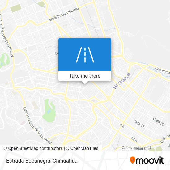 Mapa de Estrada Bocanegra