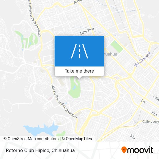 Mapa de Retorno Club Hípico