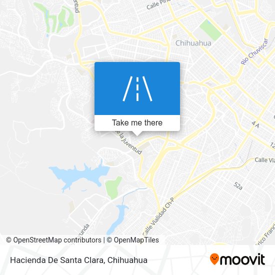 Hacienda De Santa Clara map