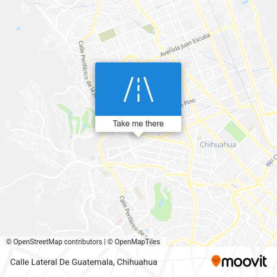 Calle Lateral De Guatemala map