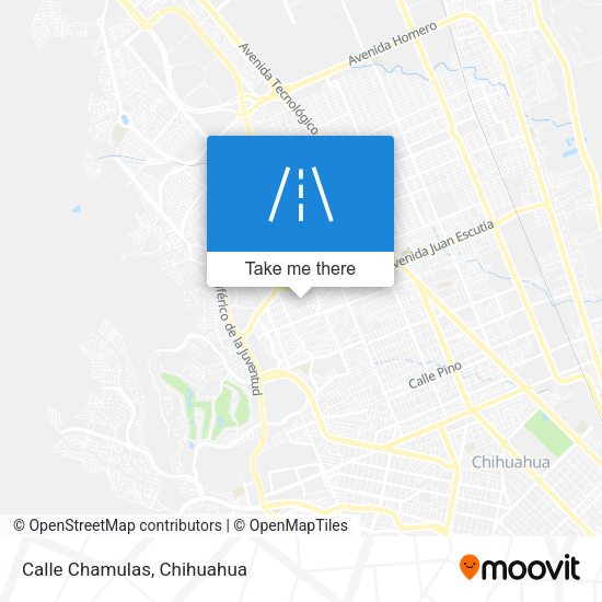 Mapa de Calle Chamulas