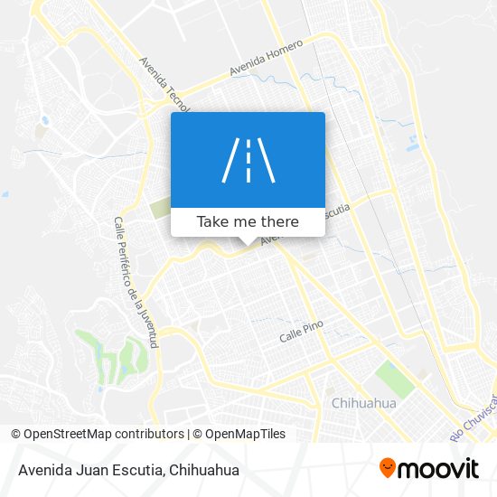Avenida Juan Escutia map