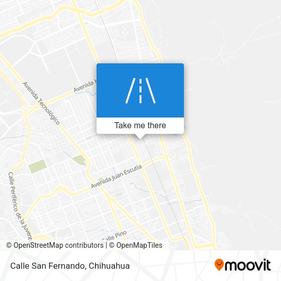 Calle San Fernando map