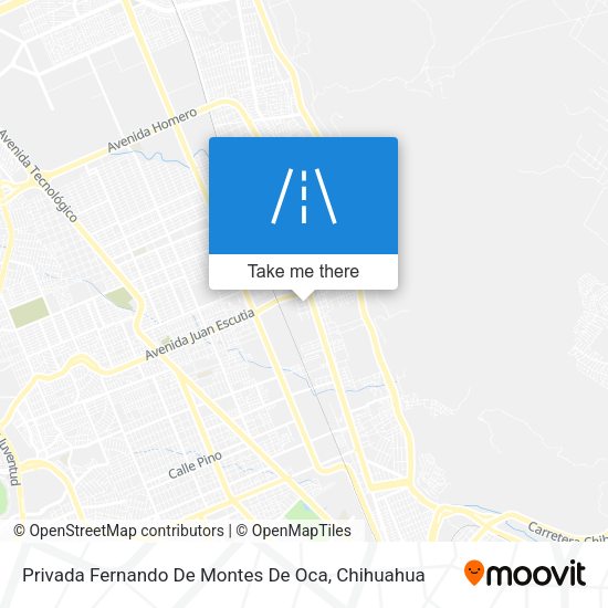 Mapa de Privada Fernando De Montes De Oca
