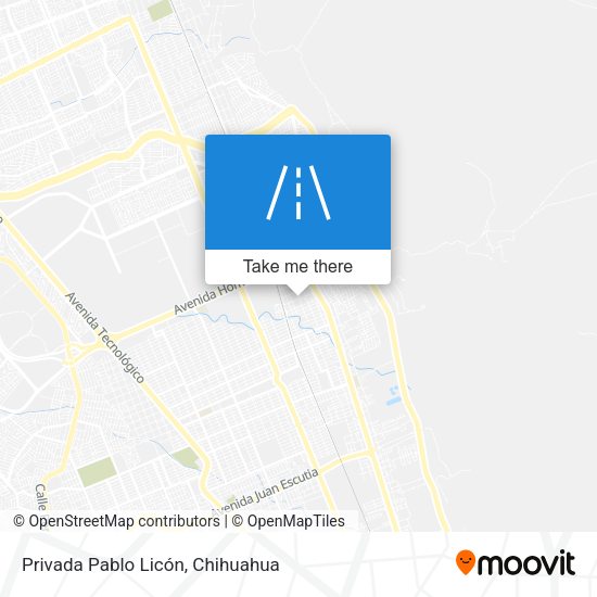 Privada Pablo Licón map