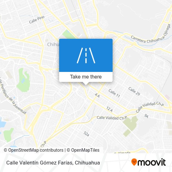 Calle Valentín Gómez Farías map