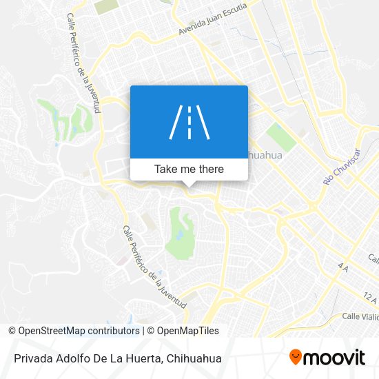 Privada Adolfo De La Huerta map