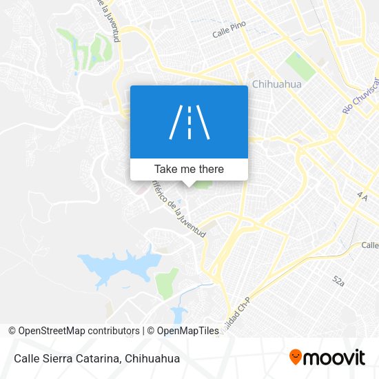 Calle Sierra Catarina map
