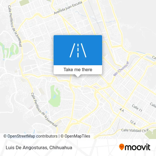 Luis De Angosturas map