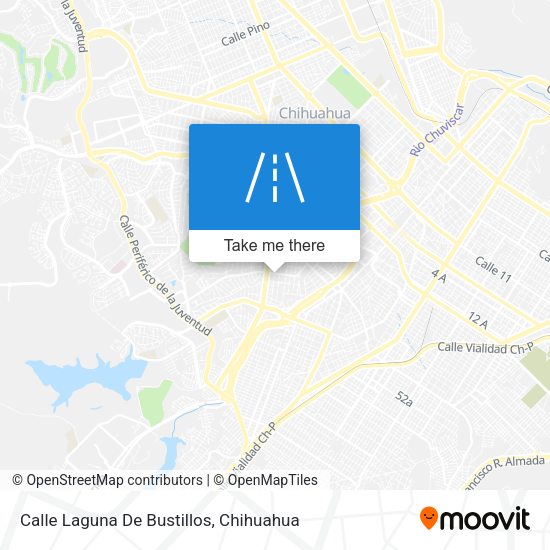 Calle Laguna De Bustillos map