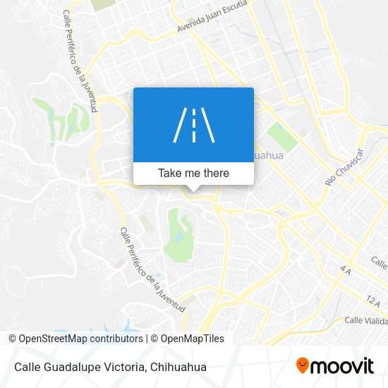 Mapa de Calle Guadalupe Victoria