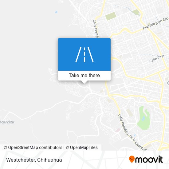 Mapa de Westchester