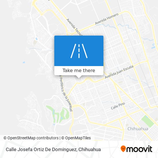 Calle Josefa Ortiz De Domínguez map