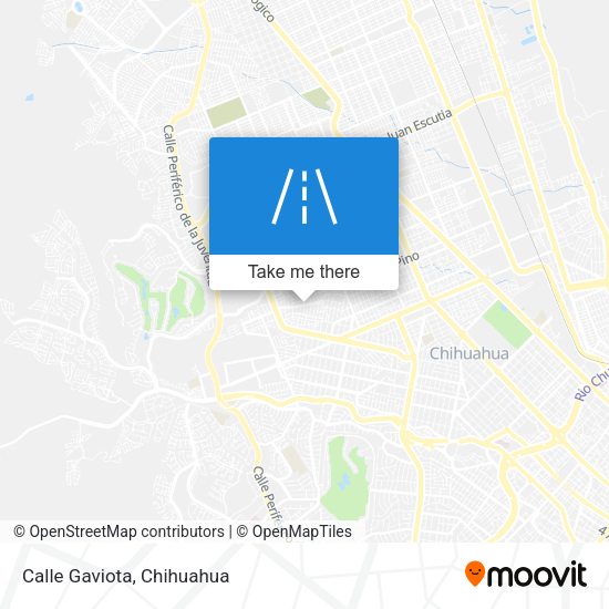Mapa de Calle Gaviota