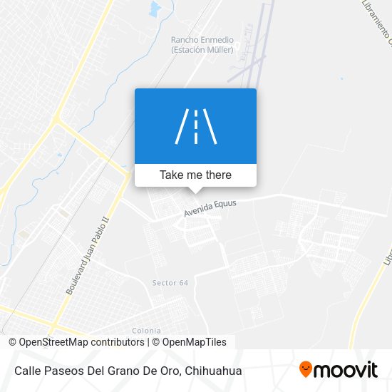 Calle Paseos Del Grano De Oro map