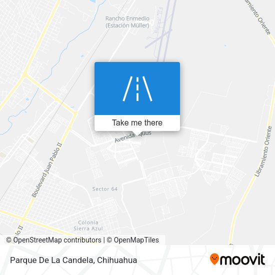 Parque De La Candela map
