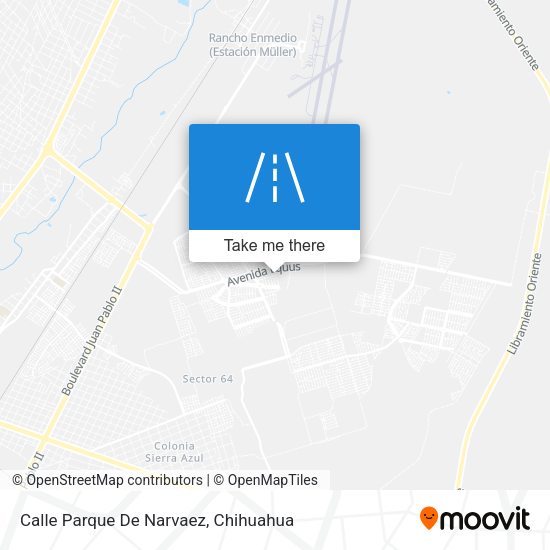 Calle Parque De Narvaez map