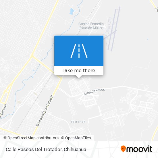 Calle Paseos Del Trotador map