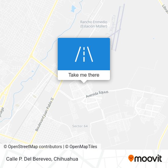 Mapa de Calle P. Del Bereveo