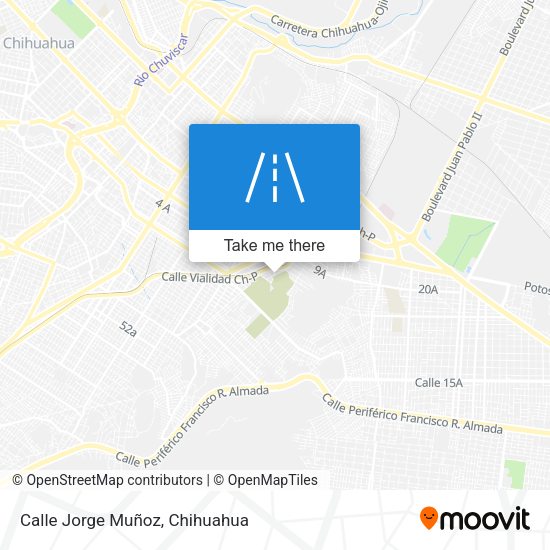 Mapa de Calle Jorge Muñoz