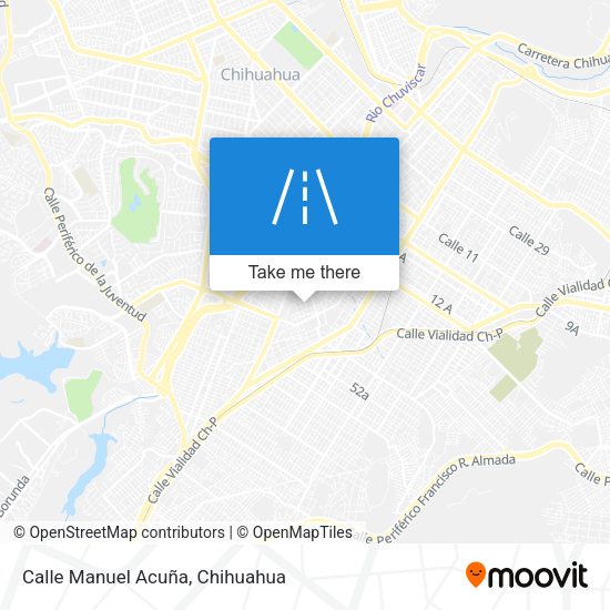 Mapa de Calle Manuel Acuña