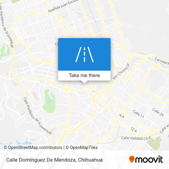 Mapa de Calle Domínguez De Mendoza
