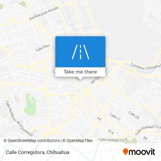 Calle Corregidora map