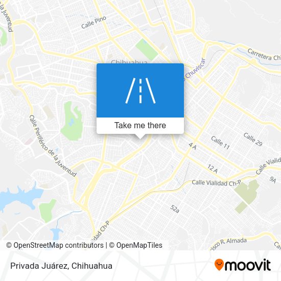 Mapa de Privada Juárez