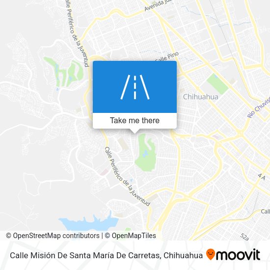 Calle Misión De Santa María De Carretas map