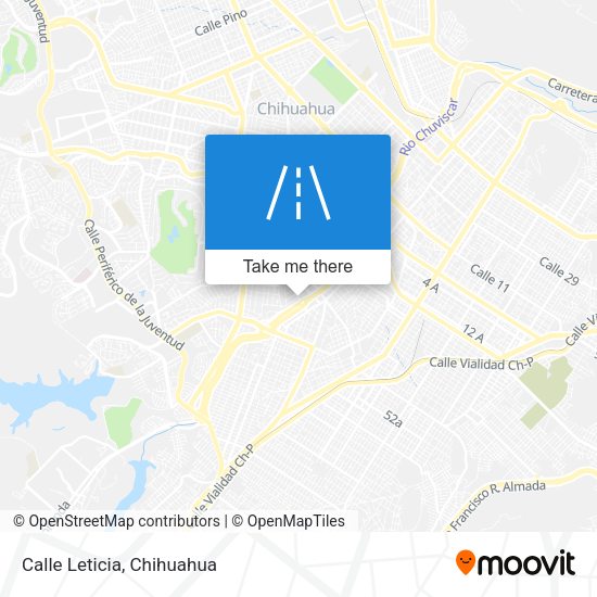 Mapa de Calle Leticia