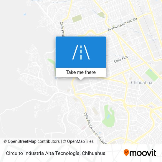 Circuito Industria Alta Tecnología map