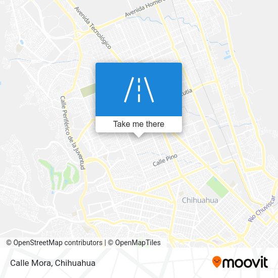 Mapa de Calle Mora