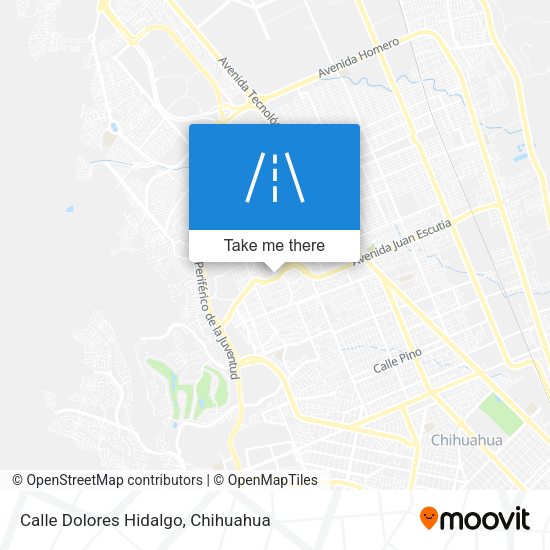 Calle Dolores Hidalgo map