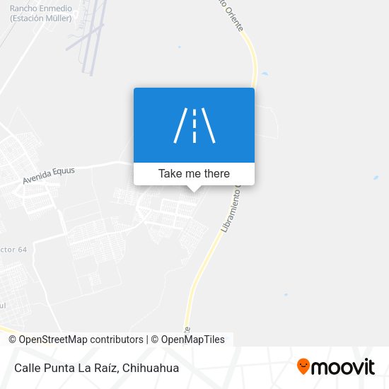 Calle Punta La Raíz map