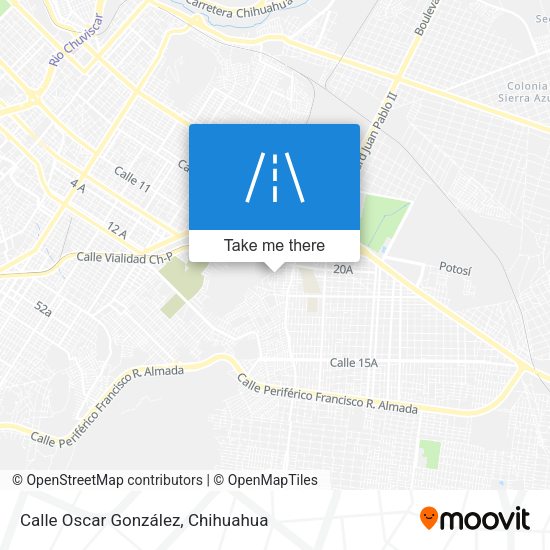 Calle Oscar González map