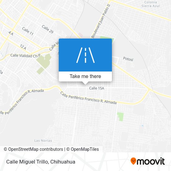 Calle Miguel Trillo map