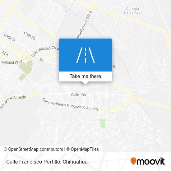 Calle Francisco Portillo map